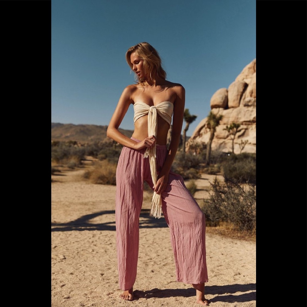 Savannah Morrow The Label Flow Pant Rose